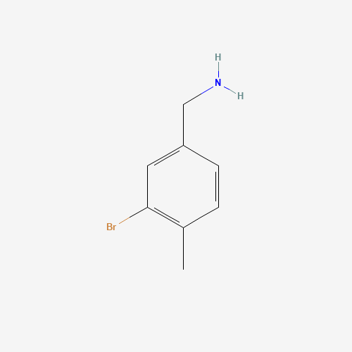 (3-bromo-4-methylphenyl)methanamine (CAS: 1177558-32-5) - Related Chemical Product