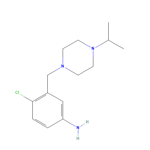 4-chloro-3-[(4-propan-2-ylpiperazin-1-yl)methyl]aniline (CAS: 1138471-40-5) - Related Chemical Product