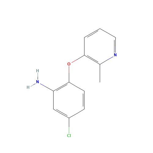 5-chloro-2-(2-methylpyridin-3-yl)oxyaniline (CAS: 1451261-89-4) - Related Chemical Product