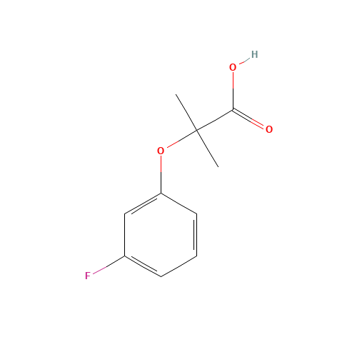 2-(3-fluorophenoxy)-2-methylpropanoic acid (CAS: 605680-36-2) - Related Chemical Product