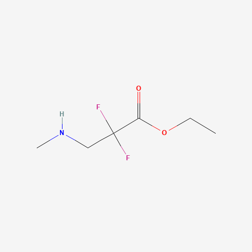 ethyl 2,2-difluoro-3-(methylamino)propanoate (CAS: 1346597-51-0) - Related Chemical Product