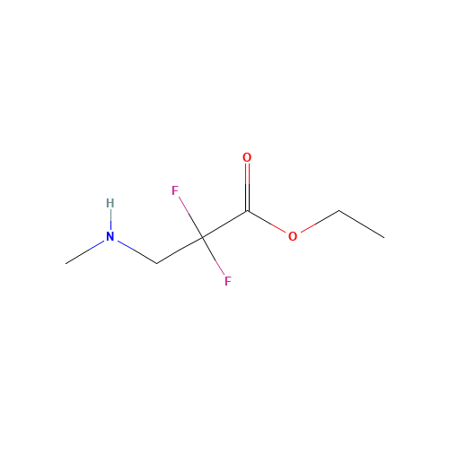 ethyl 2,2-difluoro-3-(methylamino)propanoate (CAS: 1346597-51-0) - Related Chemical Product