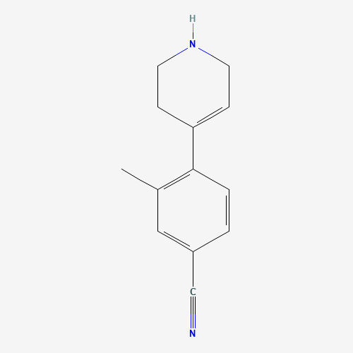 3-methyl-4-(1,2,3,6-tetrahydropyridin-4-yl)benzonitrile (CAS: 851068-14-9) - Related Chemical Product