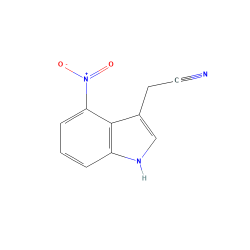 2-(4-nitro-1H-indol-3-yl)acetonitrile (CAS: 4770-06-3) - Related Chemical Product