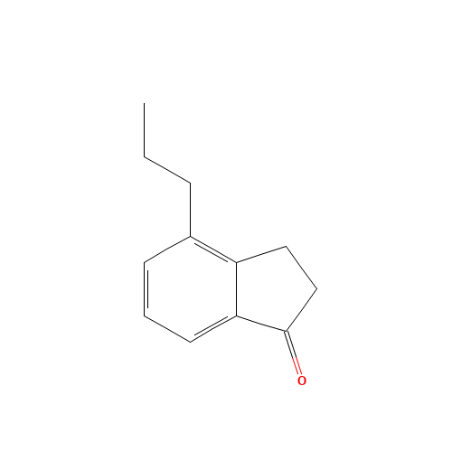 4-propyl-2,3-dihydroinden-1-one (CAS: 125114-91-2) - Related Chemical Product