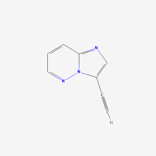 3-ethynylimidazo[1,2-b]pyridazine (CAS: 943320-61-4) - Chemical Structure and Molecular Formula 