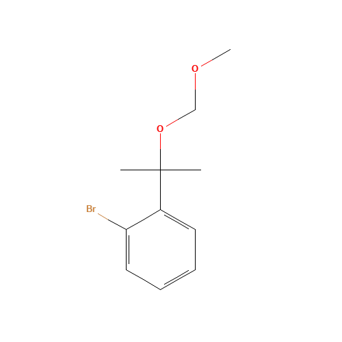 1-bromo-2-[2-(methoxymethoxy)propan-2-yl]benzene (CAS: 845302-03-6) - Related Chemical Product