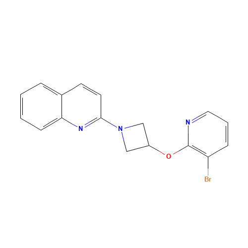 2-[3-(3-bromopyridin-2-yl)oxyazetidin-1-yl]quinoline (CAS: 1350607-50-9) - Related Chemical Product
