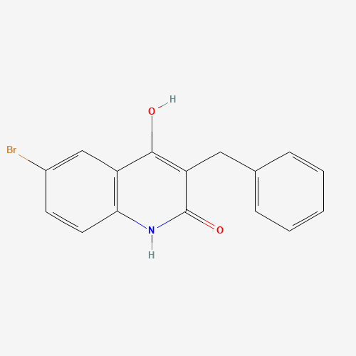 3-benzyl-6-bromo-4-hydroxy-1H-quinolin-2-one (CAS: 1599528-91-2) - Related Chemical Product