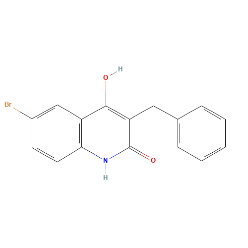 3-benzyl-6-bromo-4-hydroxy-1H-quinolin-2-one (CAS: 1599528-91-2) - Related Chemical Product
