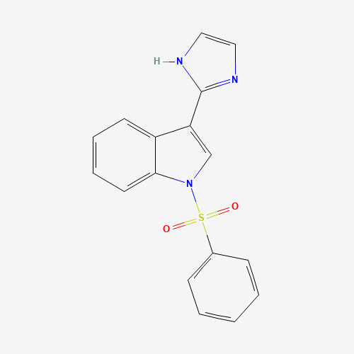 1-(benzenesulfonyl)-3-(1H-imidazol-2-yl)indole (CAS: 1332881-59-0) - Related Chemical Product