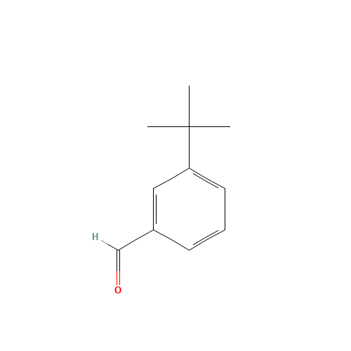 3-tert-butylbenzaldehyde (CAS: 23039-28-3) - Chemical Structure and Molecular Formula 