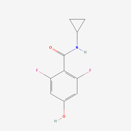 N-cyclopropyl-2,6-difluoro-4-hydroxybenzamide (CAS: 1402555-50-3) - Related Chemical Product