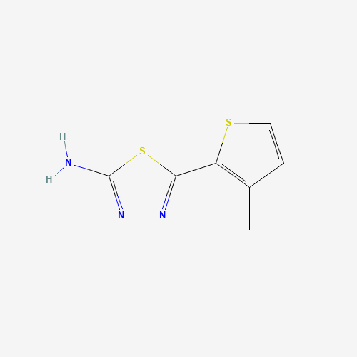 5-(3-methylthiophen-2-yl)-1,3,4-thiadiazol-2-amine (CAS: 299933-32-7) - Related Chemical Product