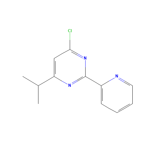 4-chloro-6-propan-2-yl-2-pyridin-2-ylpyrimidine (CAS: 1153412-93-1) - Related Chemical Product
