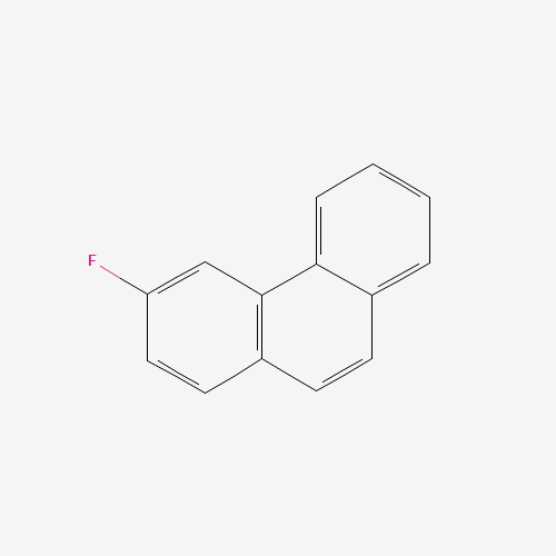 3-fluorophenanthrene (CAS: 440-40-4) - Chemical Structure and Molecular Formula 