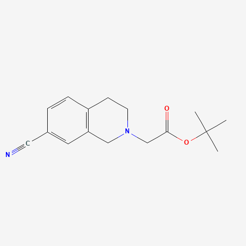 tert-butyl 2-(7-cyano-3,4-dihydro-1H-isoquinolin-2-yl)acetate (CAS: 1229608-53-0) - Related Chemical Product