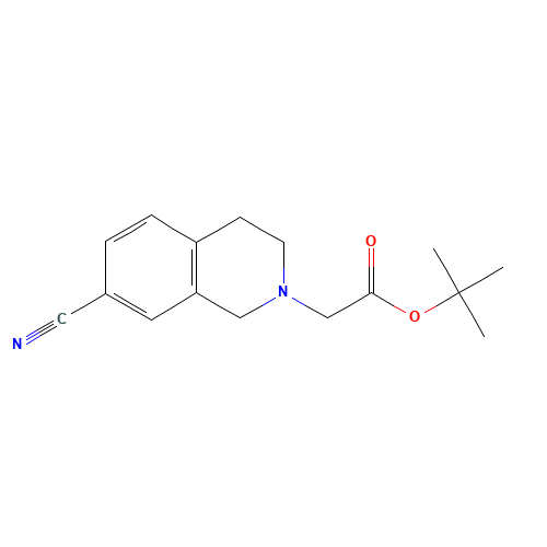 tert-butyl 2-(7-cyano-3,4-dihydro-1H-isoquinolin-2-yl)acetate (CAS: 1229608-53-0) - Related Chemical Product