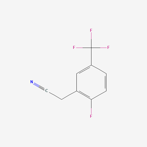 2-[2-fluoro-5-(trifluoromethyl)phenyl]acetonitrile (CAS: 220227-59-8) - Related Chemical Product