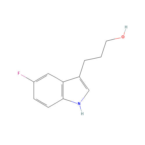 3-(5-fluoro-1H-indol-3-yl)propan-1-ol (CAS: 141071-80-9) - Related Chemical Product