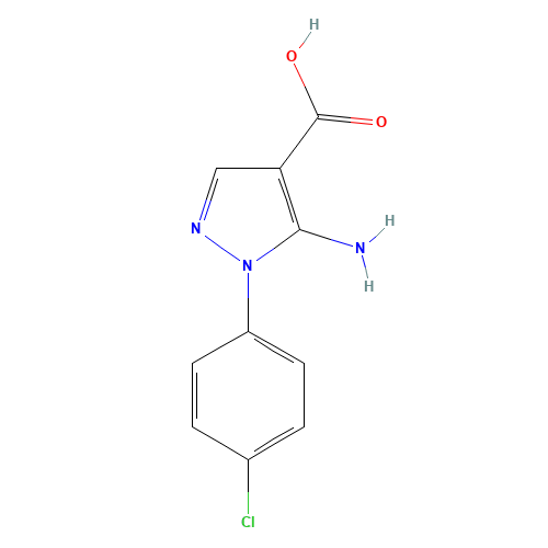 5-amino-1-(4-chlorophenyl)pyrazole-4-carboxylic acid (CAS: 14678-90-1) - Related Chemical Product