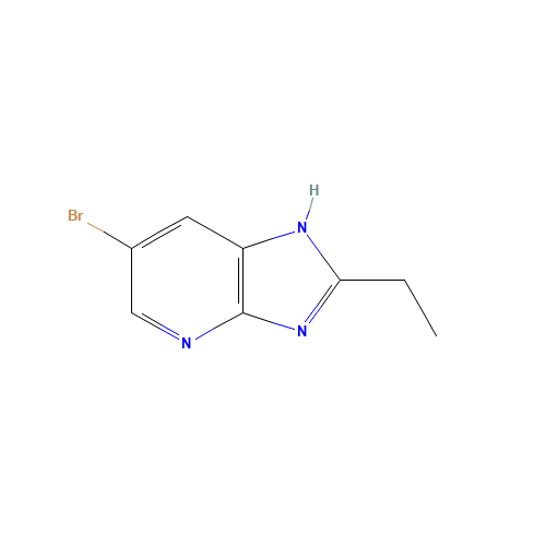 6-bromo-2-ethyl-1H-imidazo[4,5-b]pyridine (CAS: 68175-12-2) - Related Chemical Product
