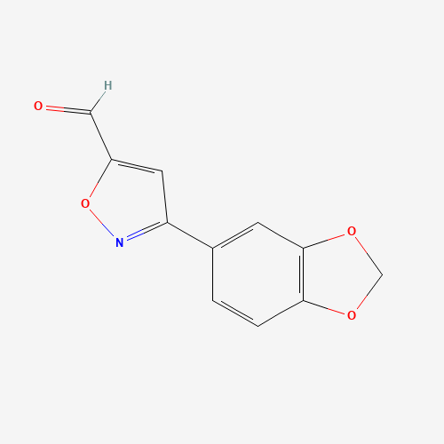 3-(1,3-benzodioxol-5-yl)-1,2-oxazole-5-carbaldehyde (CAS: 808739-26-6) - Related Chemical Product