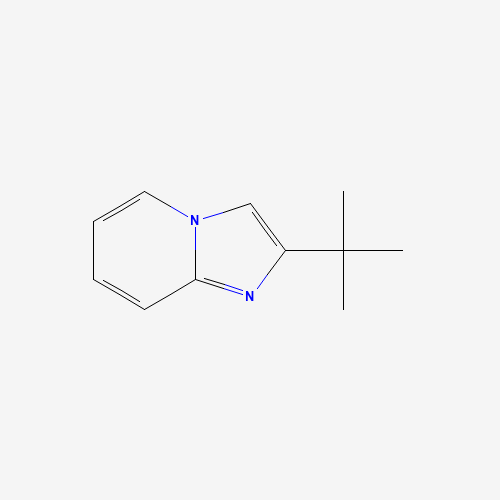 2-tert-butylimidazo[1,2-a]pyridine (CAS: 406207-65-6) - Chemical Structure and Molecular Formula 