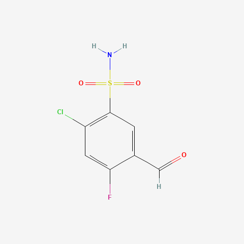 2-chloro-4-fluoro-5-formylbenzenesulfonamide (CAS: 864083-12-5) - Related Chemical Product