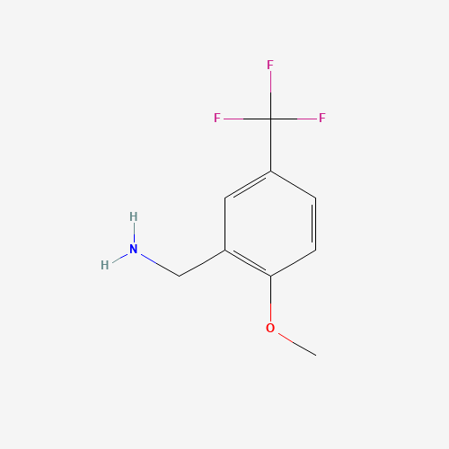 [2-methoxy-5-(trifluoromethyl)phenyl]methanamine (CAS: 400771-42-8) - Related Chemical Product