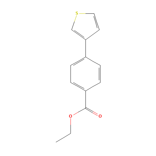 ethyl 4-thiophen-3-ylbenzoate (CAS: 172035-83-5) - Related Chemical Product