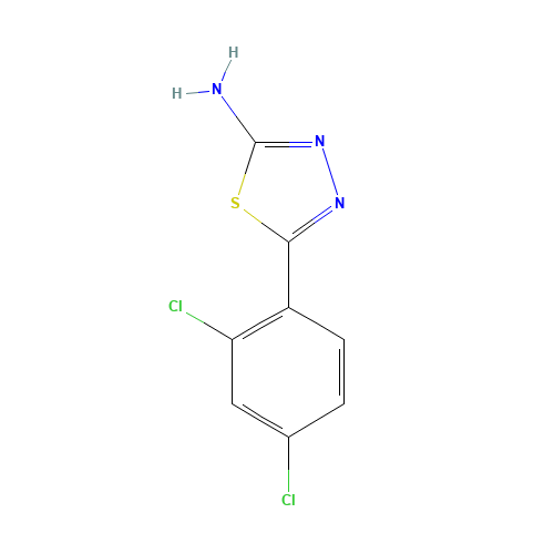 5-(2,4-dichlorophenyl)-1,3,4-thiadiazol-2-amine (CAS: 28004-63-9) - Related Chemical Product