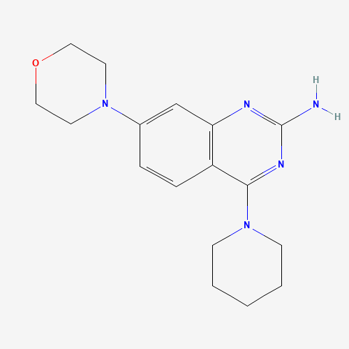 7-morpholin-4-yl-4-piperidin-1-ylquinazolin-2-amine (CAS: 1334601-42-1) - Related Chemical Product