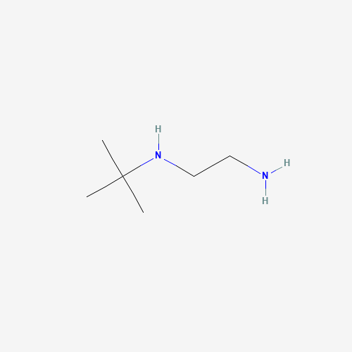 N'-tert-butylethane-1,2-diamine (CAS: 24424-63-3) - Chemical Structure and Molecular Formula 