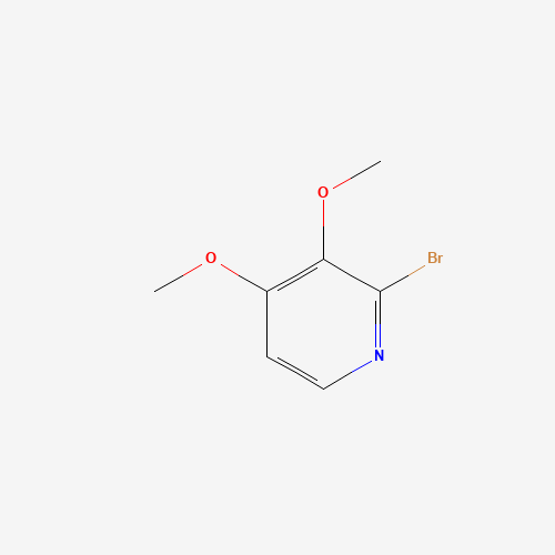 2-bromo-3,4-dimethoxypyridine (CAS: 104819-52-5) - Chemical Structure and Molecular Formula 