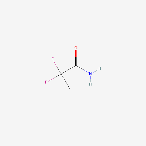 2,2-difluoropropanamide (CAS: 49781-48-8) - Chemical Structure and Molecular Formula 