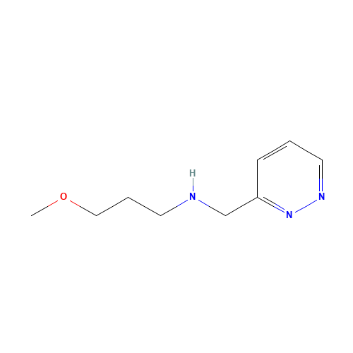 3-methoxy-N-(pyridazin-3-ylmethyl)propan-1-amine (CAS: 1269615-29-3) - Related Chemical Product
