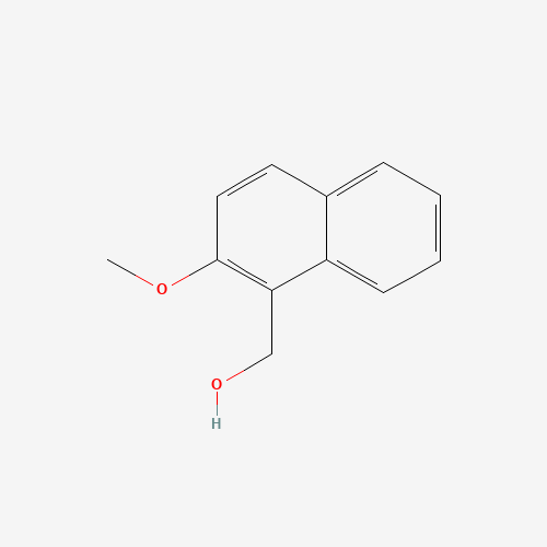 (2-methoxynaphthalen-1-yl)methanol (CAS: 40696-22-8) - Chemical Structure and Molecular Formula 