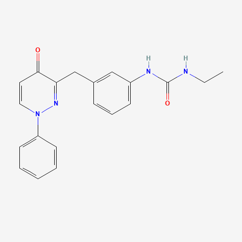 1-ethyl-3-[3-[(4-oxo-1-phenylpyridazin-3-yl)methyl]phenyl]urea (CAS: 1314385-57-3) - Related Chemical Product