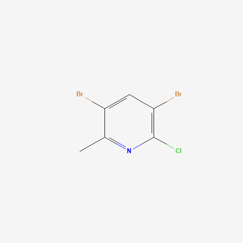 3,5-dibromo-2-chloro-6-methylpyridine (CAS: 1000018-58-5) - Related Chemical Product