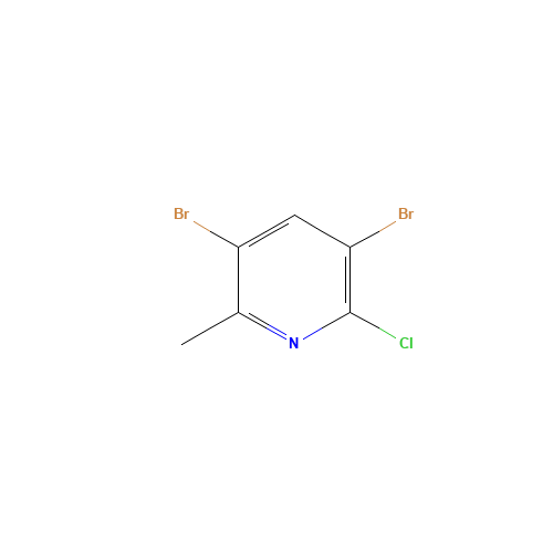 3,5-dibromo-2-chloro-6-methylpyridine (CAS: 1000018-58-5) - Related Chemical Product