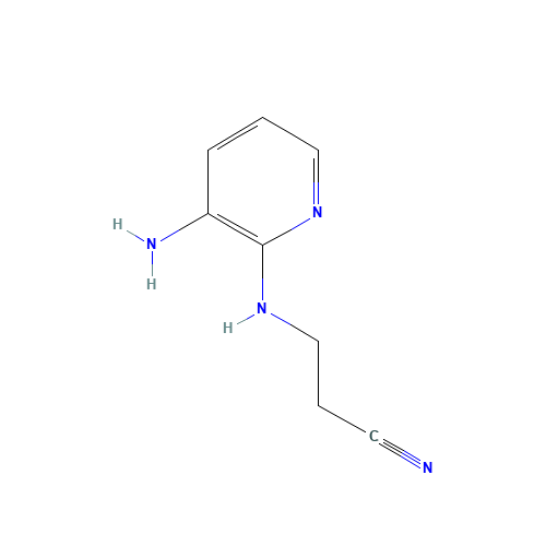 3-[(3-aminopyridin-2-yl)amino]propanenitrile (CAS: 223377-07-9) - Related Chemical Product