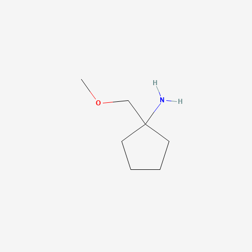 1-(methoxymethyl)cyclopentan-1-amine (CAS: 676560-74-0) - Chemical Structure and Molecular Formula 