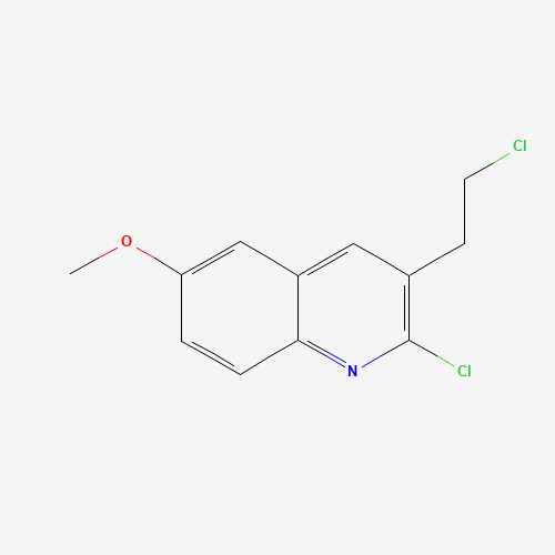2-chloro-3-(2-chloroethyl)-6-methoxyquinoline (CAS: 887581-15-9) - Related Chemical Product
