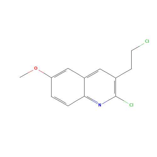 2-chloro-3-(2-chloroethyl)-6-methoxyquinoline (CAS: 887581-15-9) - Related Chemical Product