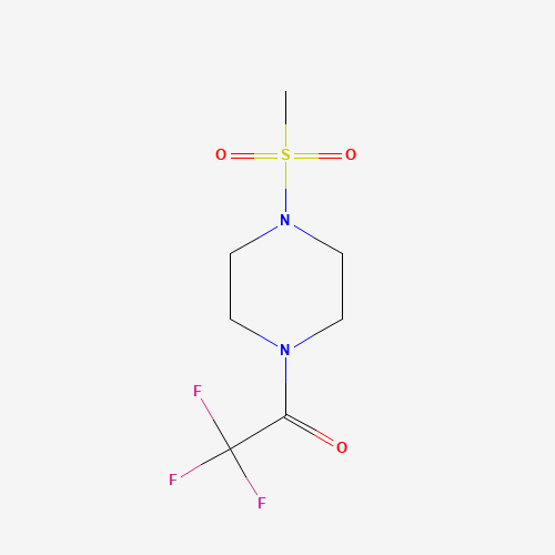 2,2,2-trifluoro-1-(4-methylsulfonylpiperazin-1-yl)ethanone (CAS: 1027258-48-5) - Related Chemical Product