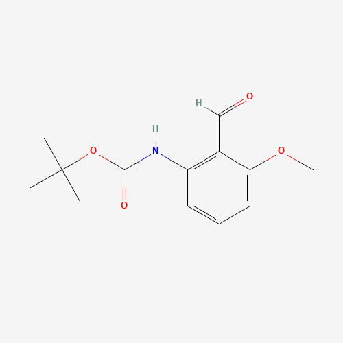 tert-butyl N-(2-formyl-3-methoxyphenyl)carbamate (CAS: 335672-28-1) - Related Chemical Product
