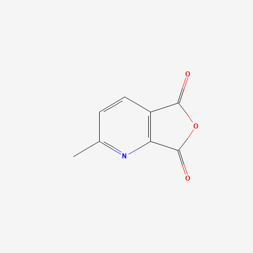2-methylfuro[3,4-b]pyridine-5,7-dione (CAS: 90376-83-3) - Chemical Structure and Molecular Formula 