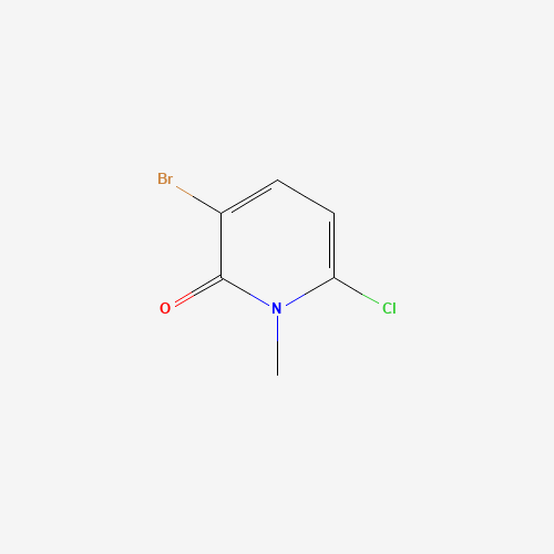 3-bromo-6-chloro-1-methylpyridin-2-one (CAS: 960299-32-5) - Related Chemical Product