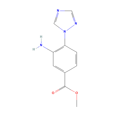 methyl 3-amino-4-(1,2,4-triazol-1-yl)benzoate (CAS: 167626-50-8) - Related Chemical Product